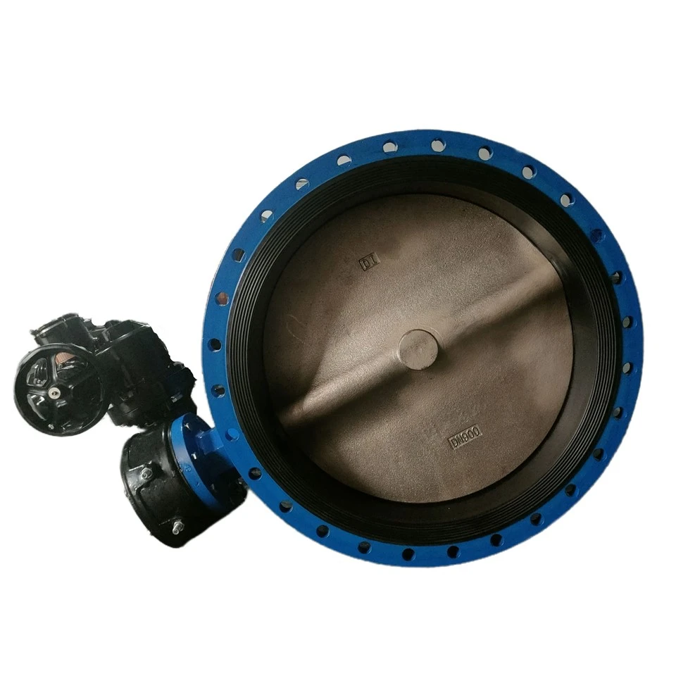 Elektrische flensvlinderklep met grote diameter